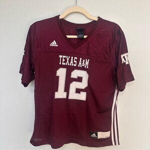 Adidas Texas A&M Maroon Jersey (kids large, women’s small)